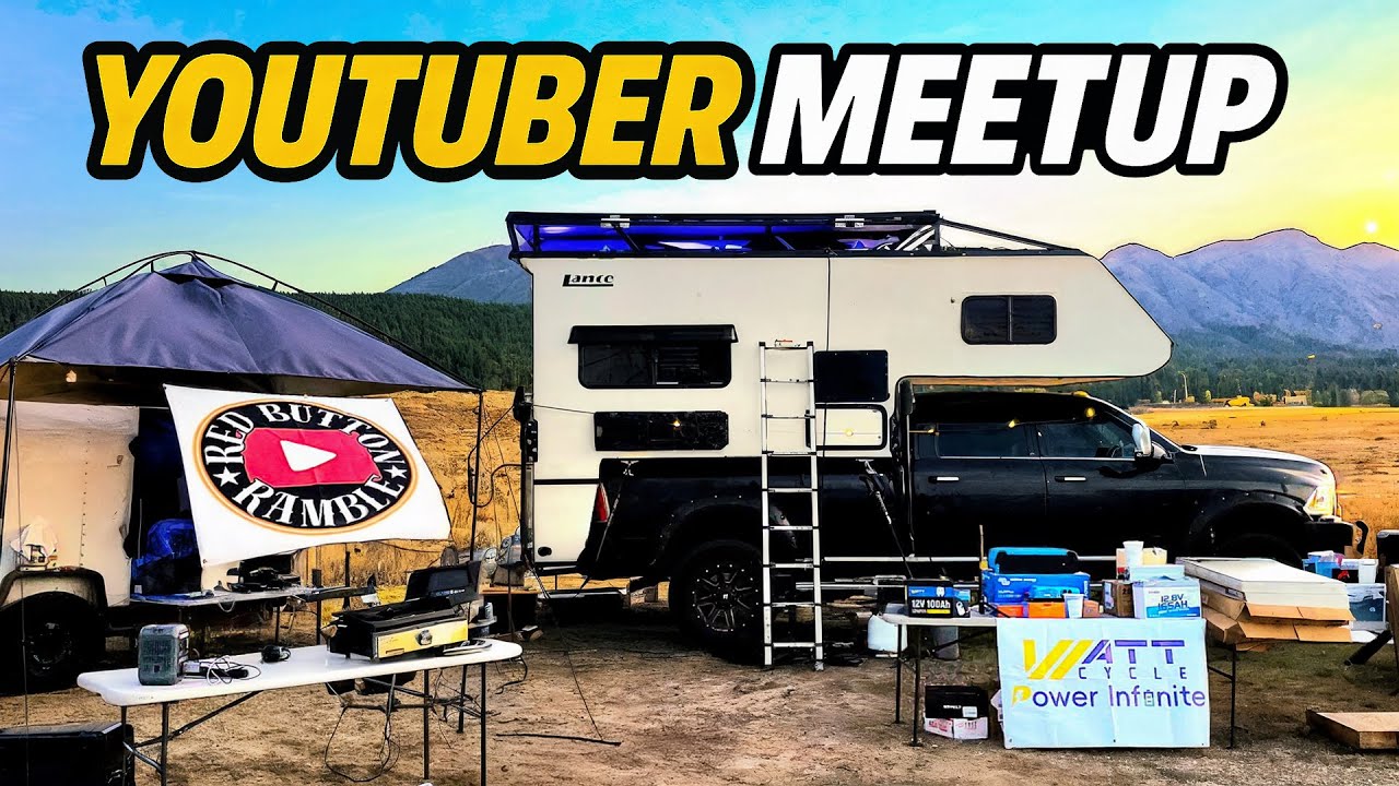 RV YouTubers Unite! First-Ever REDBUTTON RAMBLE in Idaho 