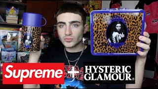 SUPREME x HYSTERIC GLAMOUR LUNCHBOX UNBOXING!!