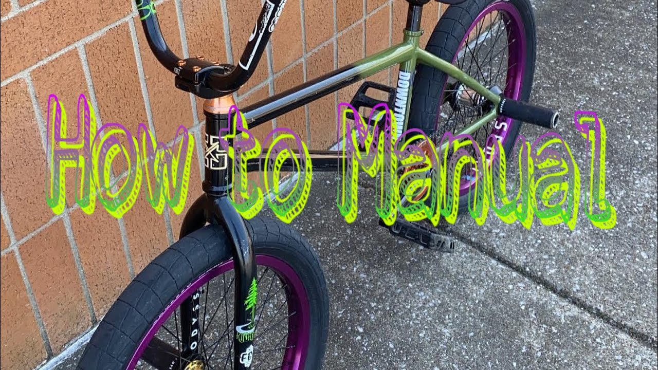 How to manual bmx YouTube