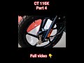 2026 bajaj ct 110x brake update  #shorts #automobile #thetrshubankar