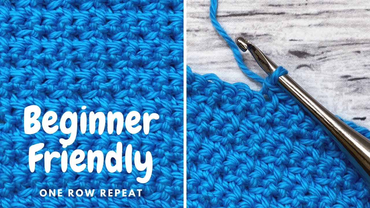Front and Back Loop Single Crochet | Easy Tutorial - YouTube