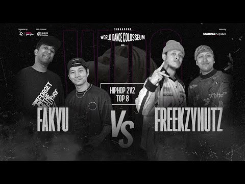 Fakyu vs Freekzynutz | Hip Hop Top 8  | World Dance Colosseum Singapore 2025