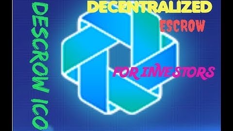 DESCROW: decentralized escrow for ico investors