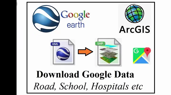 Download Google map data for offline use in ArcMap shapefile or QGIS