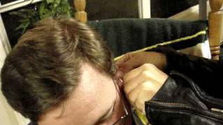 Ear Piercing With Spongebob