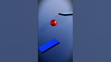 Bouncing Ball Animation in Blender with Sound! 🏀🎧#shorts #blenderanimation  #bouncingballs #blender