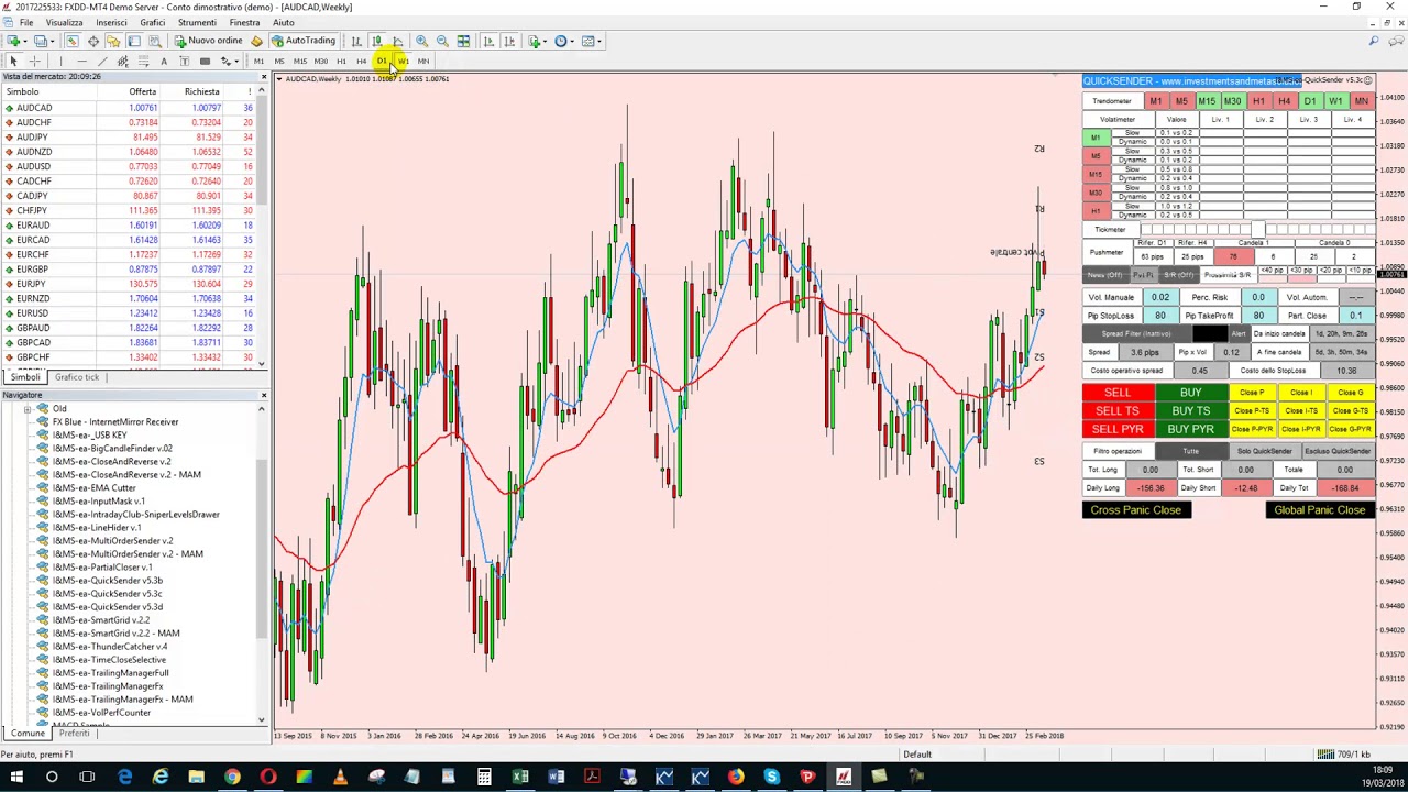Quick Sender 5.3c - upgrade - Expert Advisor Metatrader 4 - YouTube