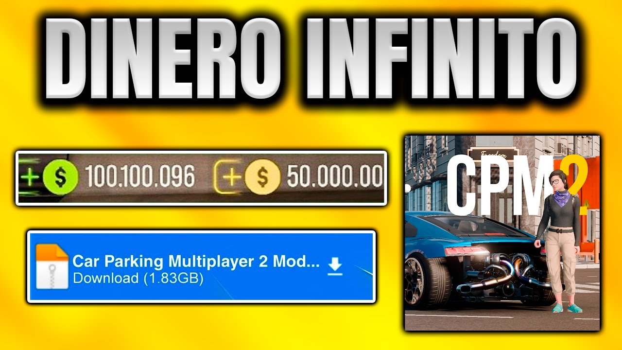 CAR PARKING MULTIPLAYER 2 MOD APK ✅ DINERO y MONEDAS INFINIAS, TODO DESBLOQUEADO | ULTIMA VERSIÓN
