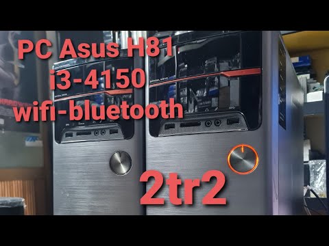 Thùng PC ASUS M32 Series | H81 chạy i3-4150 4GB 500GB WIFI - Bluetooth