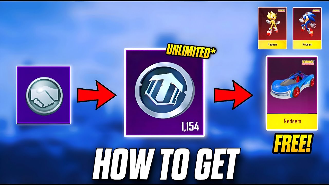 배그 모바일: 소닉 버기 스킨 획득 방법 및 럭키 코인 얻는 법 완벽 정리! | Vortex Gaming