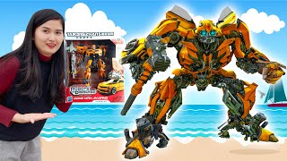 Changcady review ô tô robot siêu nhân biến hình Bumblebee - Part 52