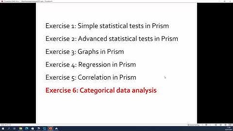 Basic statistics in Prism 56 by VIB Bioinformatics Core