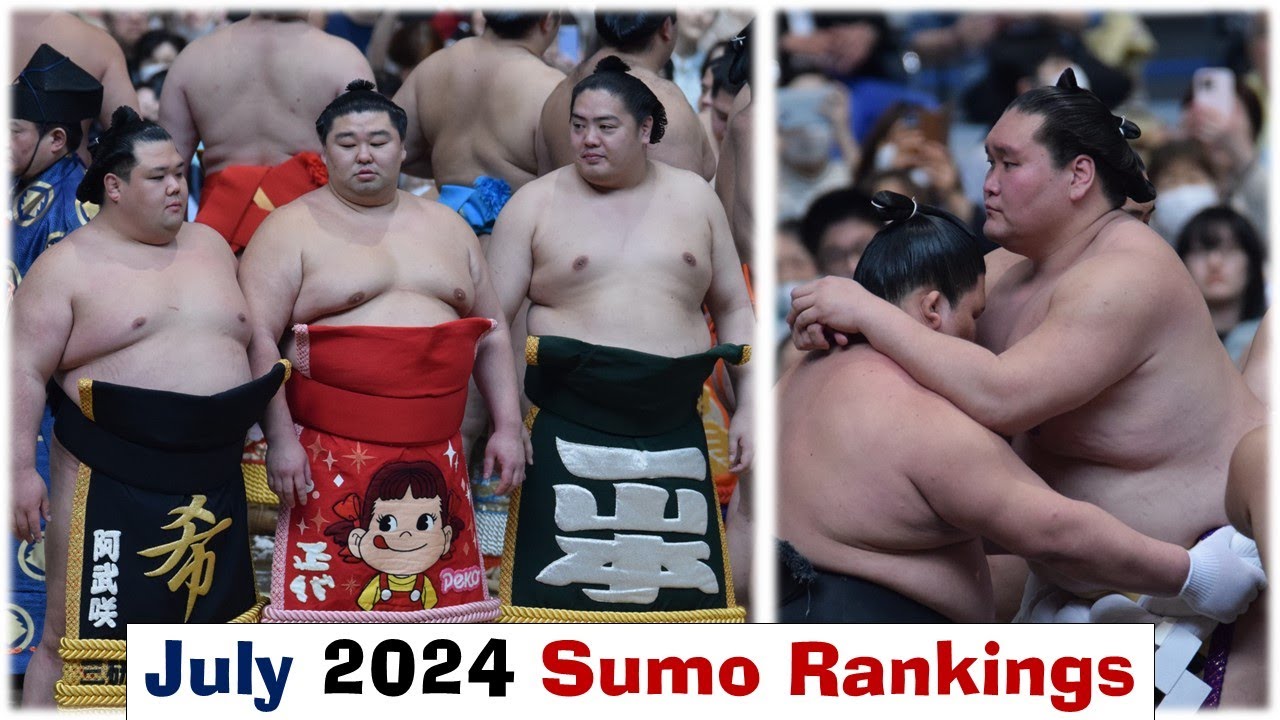 Sumo Ranking System Colored July 2024 Sumo Rankings Released - YouTube