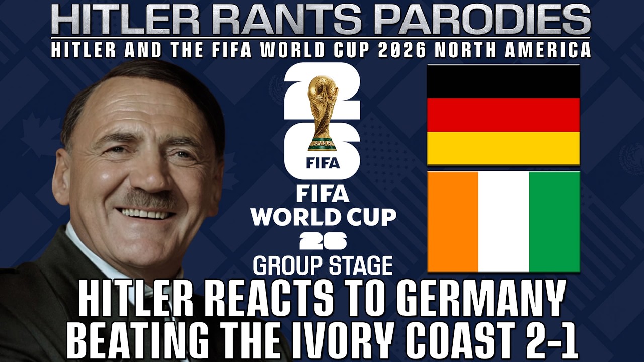 Hitler reacts to Germany beating the Ivory Coast 2-1