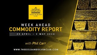 WEEK AHEAD COMMODITY REPORT: Gold, Silver & Crude Oil Price Forecast: 29 April - 3 May 2024