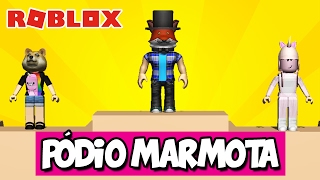 Pódio Marmota - Roblox Design It