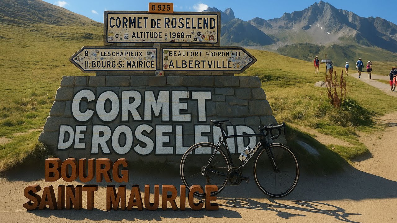 Cormet de Roselend desde Bourg Saint Maurice (Francia) en 360 grados con Miguel Ángel Granero