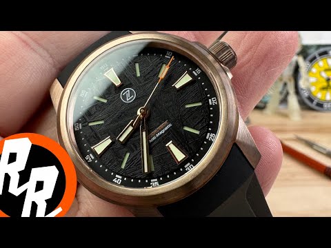 【未開封】NATAL DESIGN 38-kT SOTE ver. AURORA Unboxing Zelos Aurora 38mm Bronze - YouTube