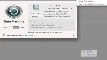 Time Machine Chapter 8 Tips and Tricks Mac OS 10.5-10.7