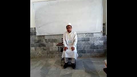 تلاوة سورة المزمل. قاري محمد اسحاق