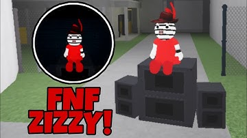 How to get "FNF ZIZZY" BADGE + MORPH/SKIN IN PIGGY 피기 롤플레이 (KOREAN) - ROBLOX