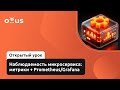 Наблюдаемость микросервиса: метрики + Prometheus/Grafana // Курс «Java Developer. Advanced»