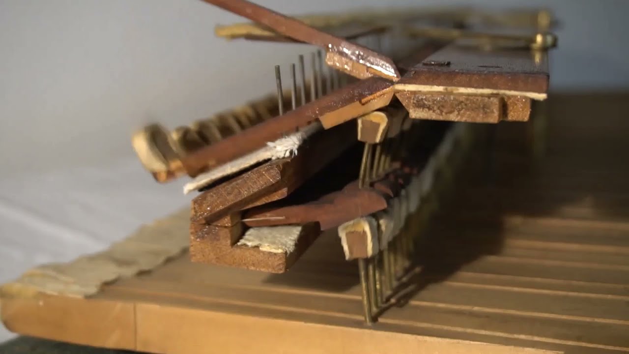 Square Piano Actions (single, double, escapement) YouTube