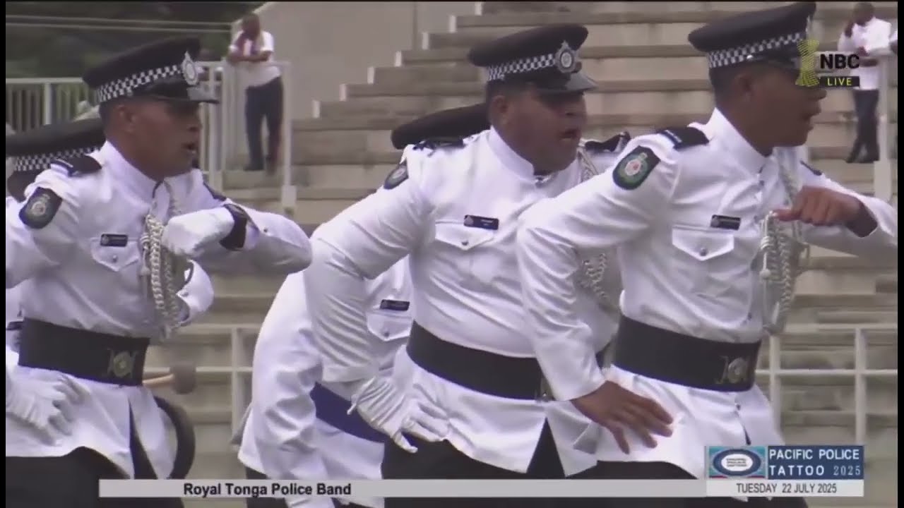 Royal Tonga Police Band WINS OVERALL PERFORMANCE WINNER at the Pacific Police Tattoo 2025.