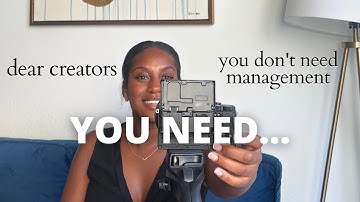 HOW INFLUENCER MANAGERS CAN MAKE OR BREAK YOUR CAREER | talent management, pros & cons?