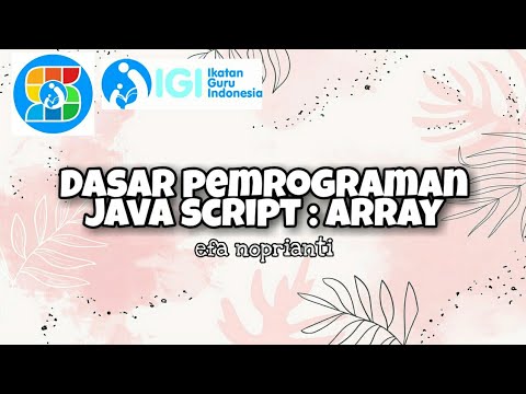 Tugas 4a | Dasar Pemrograman Java Script : Array