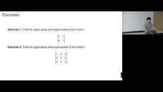 2023 summer math camp - (13) eigenvalues and eigenvectors