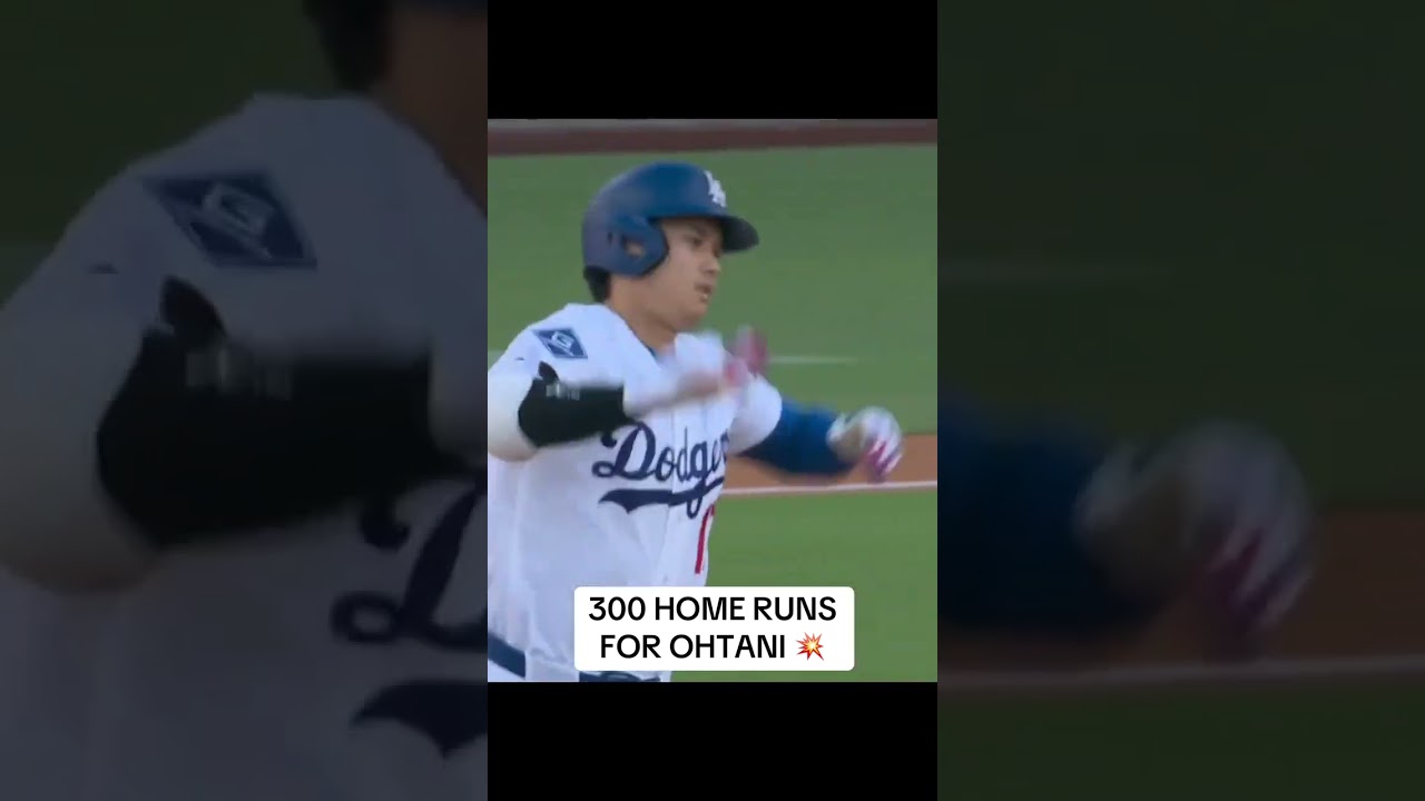 300 HOME RUNS‼️ Shohei Ohtani is the first Japanese-born player to hit 300+ HRs 👏 (via SportsnetLA)