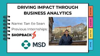 Tan Ee Sean - MSD ETR 2026 Video Submission