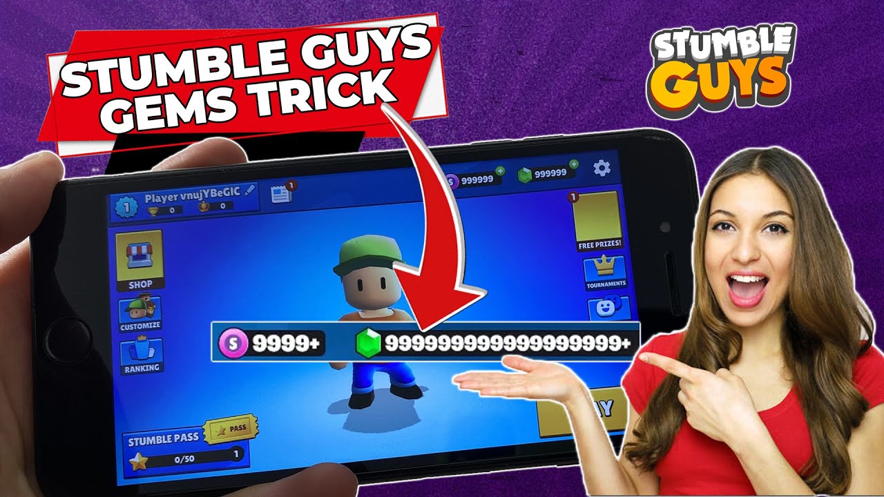 How to get Free Gems in Stumble Guys (iOS iPhone Android) - Stumble Guys  Hack Glitch 
