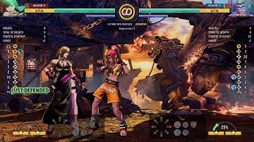 FATAL FURY: City of the Wolves Preecha punition Just defend cancel