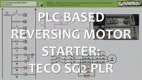 PLC Based Reversing Motor Starter: TECO SG2 PLR (Full Lecture)
