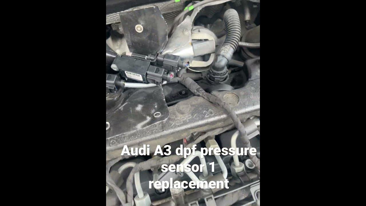 Audi A3 dpf pressure sensor 1 replacement - YouTube
