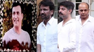 Narendra Jha Prayer Meet - Sushant Singh, Ashutosh Gowariker, Kay Kay Menon