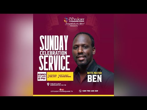 FOURSQUARE TV I CELEBRATION SERVICE WITH PASTOR BEN SERUGO 23 NOVEMBER 2025