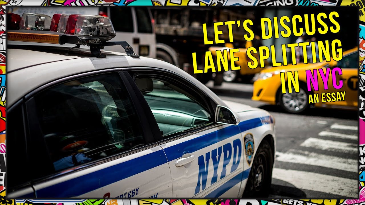 The NYC Lane Splitting Situation - My Thoughts