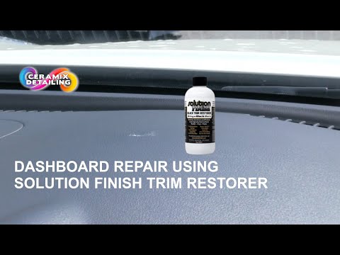 Back to Black! Solution Finish Trim Restore◢◤ Sky's The Limit Car Care 