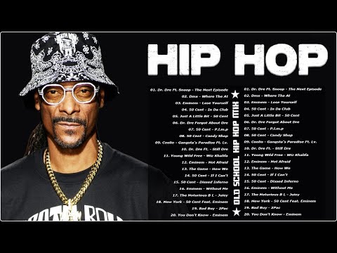 Old School Rap Hip Hop Mix 💥💥 Dr Dre, Snoop Dogg, 2Pac, Ice Cube, Eminem & More