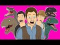 ♪ JURASSIC WORLD ANIMATED SONGS - Music Video Compilation