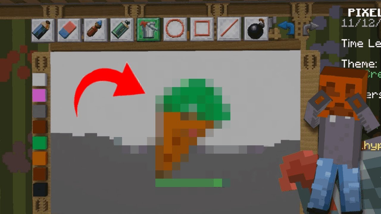 I'm a Terrible Artist - Hypixel Pixel Painters