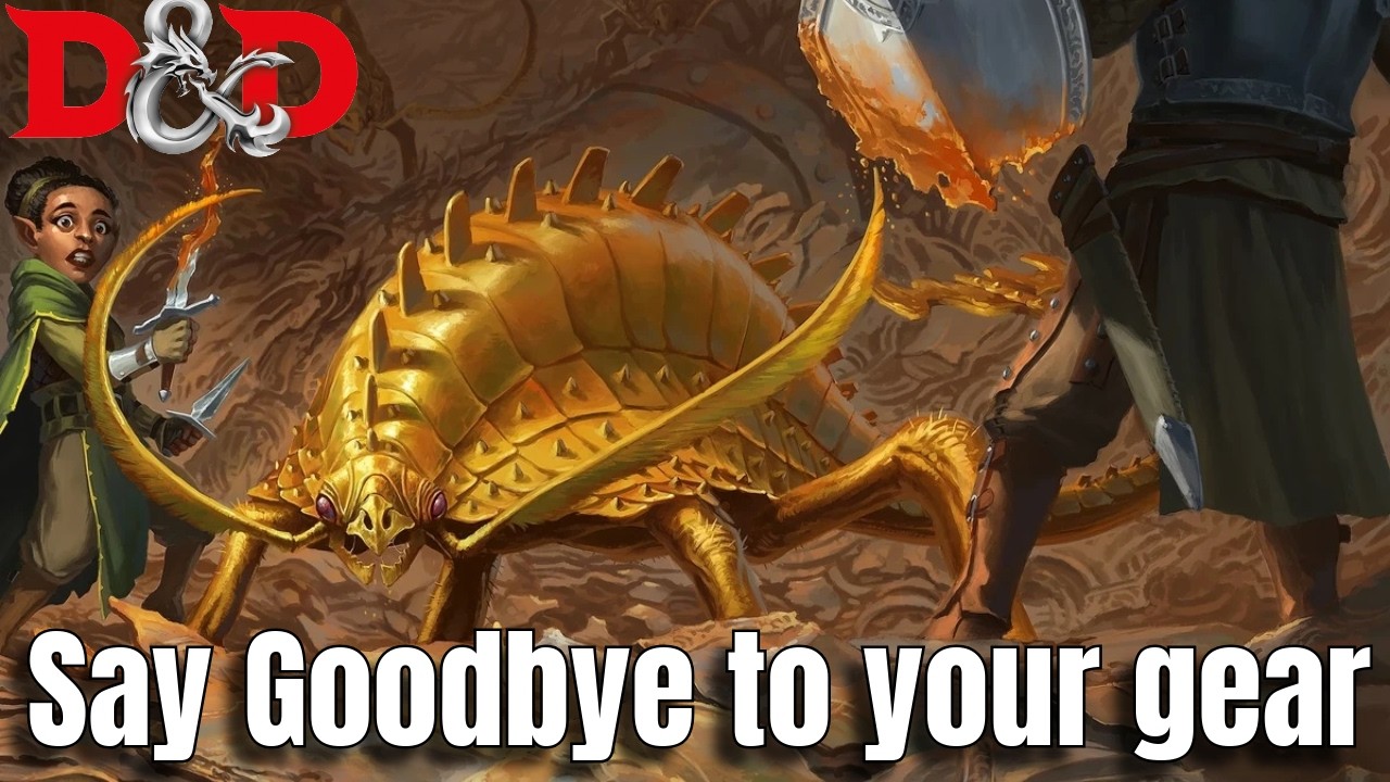 The Rust Monster: D&D's Most FEARED Non-Lethal Creature | Lore ...