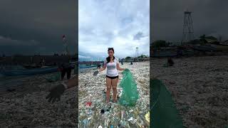 24 Januari 2025, Sampah Plastik Kembali Terdampar Di Area Pantai Kedonganan-Bali.
