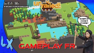 UNRAILED DECOUVERTE GAMEPLAY [FR]: DEMO COMPLETE, ON DOIT EMPECHER LE TRAIN DE DERAILLER A TOUT PRIX screenshot 4