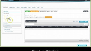 Master POS Basic Inventory Setup HD