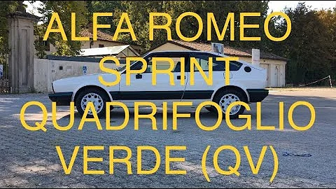 1985 ALFA ROMEO SPRINT QUADRIFOGLIO VERDE (QV) (La storia/The story ITA/ENG)