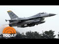 US Pilot Rescued After F 16 Fighter Jet Crashes Off South Korea US Pilot Rescued After F 16 Fighter Jet Crashes Off South Korea